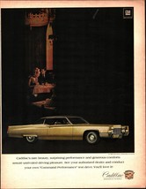 Vintage 1970 Cadillac Coupe Deville  Print Ad nostalgia vintage car c3 - $24.11