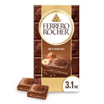 BestBy06/25 Ferrero Rocher Milk Chocolate Hazelnut Bar 3.1oz Single Pack New - $284.87 MXN