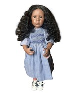 Vtg Julie Good Kruger Doll Puppy Love African American Vinyl Signed Blue... - $1,455.13 MXN