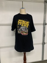 Public Enemy Number One Ya Dig Graphic T Shirt Short Sleeve size Small I... - $9.50