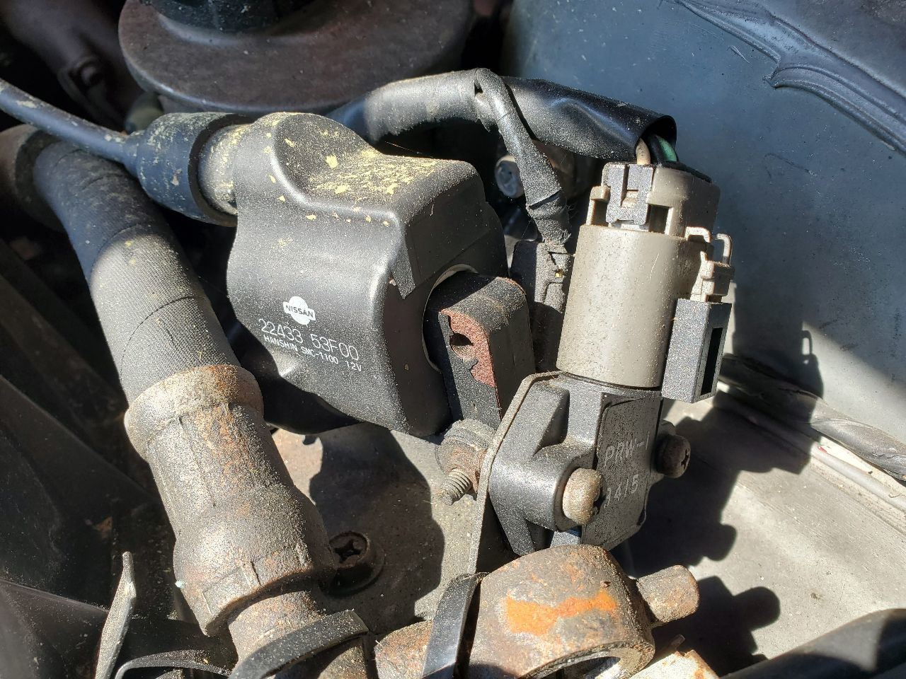1991 1994 Nissan 240SX OEM Ignition Coil Igniter With Module And Bracket  - $61.88