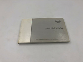 2004 Nissan Maxima Owners Manual Handbook OEM K03B01008 - £11.62 GBP