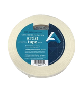 Artist Tape Roll White 1/2&quot; x 60 yards1.3 CM x 55 M Neutral White - £12.33 GBP