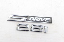 13-15 BMW X1 SDRIVE28I FRONT DOOR EMBLEM BADGE E2546 image 8