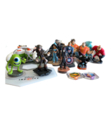 Disney Pixar Infinity Wii U Lot Yoshi Fight Pad 13 Characters 2 discs Base - £23.88 GBP