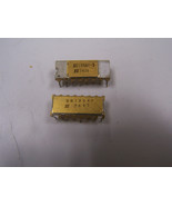 Lot of 2 DG190AP 7447 7434 SILICONIX gold IC chip white ceramic vintage - $49.49