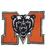 Mercer Bears Logo Iron On Patch                         - $113.85 MXN