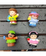 FISHER PRICE LITTLE PEOPLE SONYA LEE ASIAN GIRL Boy And Bag Lot Of 4 - $12.66 CAD