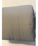 Twin CHIXIN Oversized Bedspread Coverlet Gray Comforter 68 X 86 - £26.23 GBP