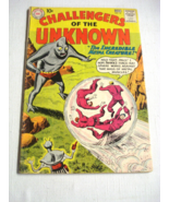 Challengers of the Unknown #16 DC Comic Good- 1960 Incredible Metal Crea... - $242.70 MXN