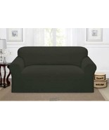 Kathy Ireland Daybreak Loveseat Slipcover Charcoal - €49,15 EUR