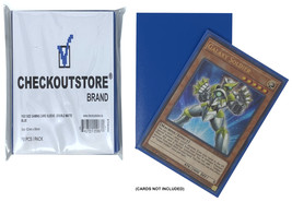 CheckOutStore Double Matte Blue Protective Sleeves compatible with Yu-Gi... - £9.84 GBP+