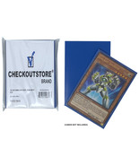 CheckOutStore Double Matte Blue Protective Sleeves compatible with Yu-Gi... - £9.40 GBP+