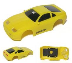 1pc 1990s Tyco Ho Slot Car Datsun Nissan 300ZX Yellow Wide Pan Body-Only #6331 - £9.58 GBP
