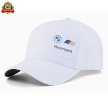 PUMA ORIGINAL CAP BMW M MOTORSPORT BASEBALL CAP PREMIUM WHITE CAP UNISEX 1 - $40.84