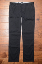 HUGO BOSS Homme Rice1-D Slim Fit Coton Extensible Noir Kaki Pantalon Chi... - $64.14