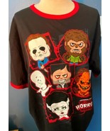 NWT Universal Studios Halloween Horror Nights 2022 Screamers T-Shirt M M... - €26,32 EUR