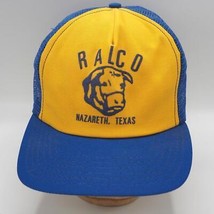 Rete Snapback Stile Camionista Contadino Cappello Ralco Nazareth Texas - £36.37 GBP