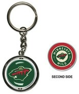 NHL Minnesota Wild Spinner Key Ring (1 Pack) - £7.86 GBP