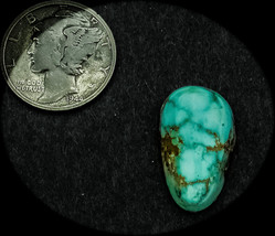 10.0 cwt. Rare Vintage High Dome Royston Turquoise Cabochon - £55.85 GBP