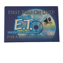 ET  ExtraTerrestrial Pin Button 2002 Exclusive Advertising Promotional P... - £6.23 GBP