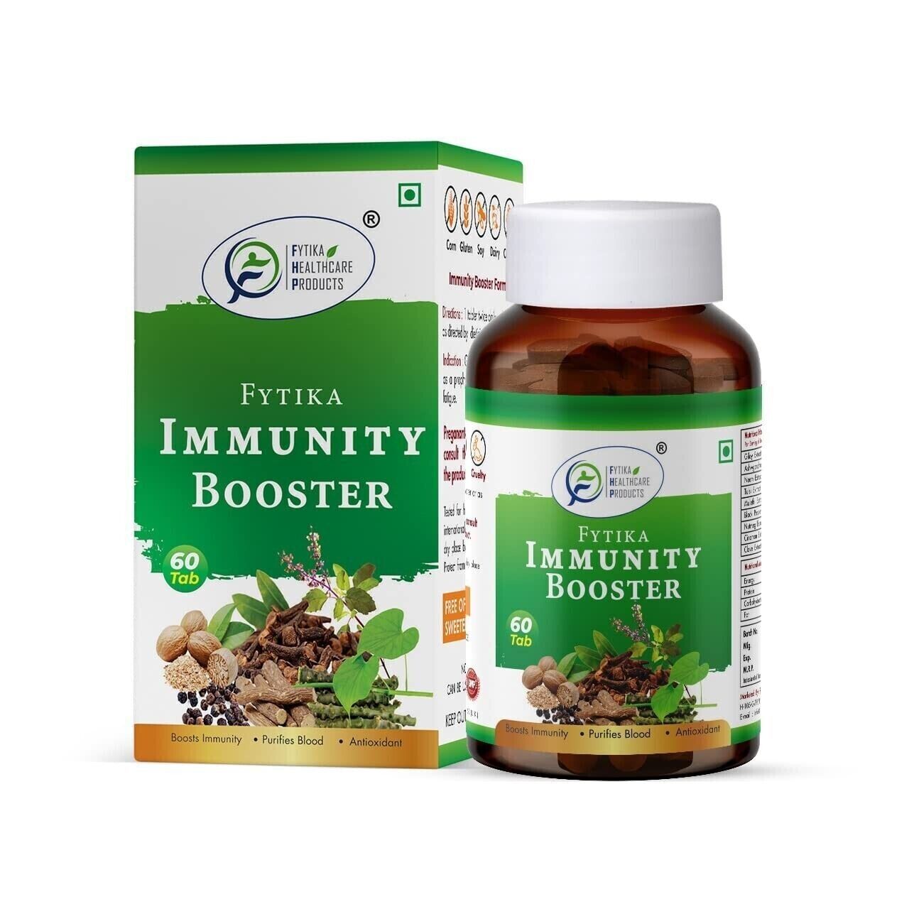 FYTIKA Natural Supplement To Boost Immune System 60Tablets For Adults - $22.50