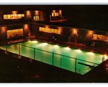 Radium Hot Springs Swimming Pool British Columbia Canada UNP Chrome Post... - $4.90