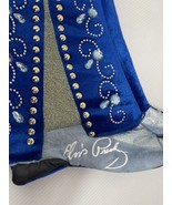 Elvis Presley Christmas Stocking Blue Signature Product New W Tags 2007 ... - £13.29 GBP