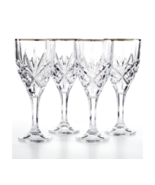 Dublin-crystal-platinum-rim-goblet-set-of-4 - $22.00
