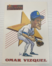 1993 Score Baseball Card - Omar Vizquel - 1992 All-Star Team - Seattle Mariners - £1.57 GBP