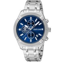 Roberto Cavalli Men&#39;s Classic Blue Dial Watch - RC5G011M0055 - £149.89 GBP