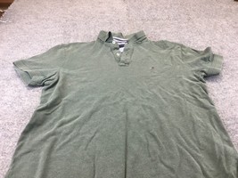 Tommy Hilfiger Polo Shirt Green Mens Large  Polo short sleeves - £7.90 GBP