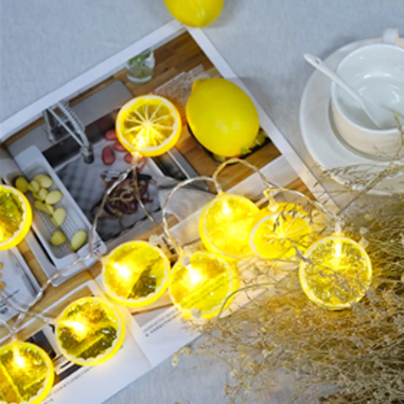 5M 20 LED lemon Festoon Party string light led Christmas Lights Connectable fair - £147.51 GBP