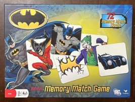 Batman Memory Match Game - Excellent Condition - 100% Complete - £10.51 GBP