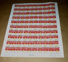 Andy Warhol 100 Cans Poster Print Vintage 1993 Crystal Productions Pop Art - £119.89 GBP