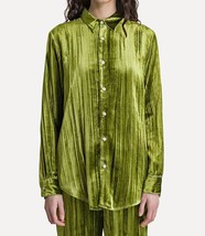 Forte Forte pleated velvet shirt size 1 - $416.19 CAD