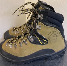 La Sportiva Karakorum Mountaineering Boots Black Green Woman&#39;s US 11 EU 43 - $107.99