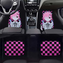 Brand New 4PCS Universal Anime Hentai Racing Fabric Car Floor Mats Interior Carp - £58.97 GBP
