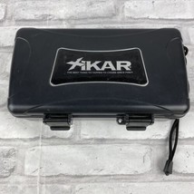 Xikar 5-ct Cigar Travel Portable Humidor Black - £18.24 GBP