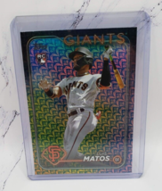 2024 Topps Series 1 Luis Matos #28 Easter Holiday Foil RC Giants - £2.36 GBP