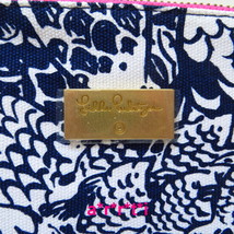 Lilly Pulitzer for Target Navy Upstream Clutch NWT - £25.17 GBP