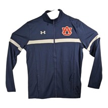 Auburn Tigers Zip Up Track Jacket Womens Small Team Issued Under Armour Navy - £25.88 GBP