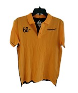 McLaren Racing Organic Cotton Polo Shirt Orange Size Medium F1 Team Tee #60 - $704.11 MXN
