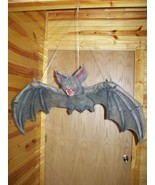 Big Creepy Flying Vampire Bat Hanging Haunted Halloween Prop Giant Over ... - $915.99 MXN