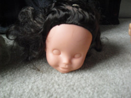 Vintage 1994 Tyco Vinyl Unused Factory Stock Girl Doll Head 3 1/2&quot; Tall - £13.20 GBP