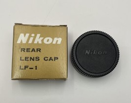 Genuine Nikon LF-1 Rear Lens Cap F Mount Vintage New Old Stock With Box - £9.83 GBP