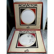 RCA Victor Records Company Sleeve 45 RPM Vinyl Lot of 2 His Masters Voice Dog - £6.34 GBP