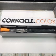 Corkcicle Color Wine Chiller Reusable Cork Open Box NEW Orange - £9.72 GBP