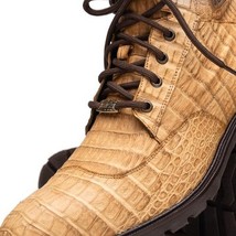 LEONI Genuine Caiman Belly Boot Oil Orix image 4