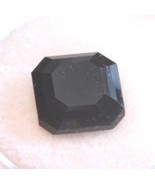 Black Spinel (Octagon 11x11x5mm) 7.50cts. Eye Clean Beautiful Cut! - £37.96 GBP